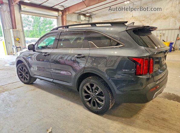 5XYRKDLF6MG044304 2021 KIA SORENTO Gray უკანა მარცხენა