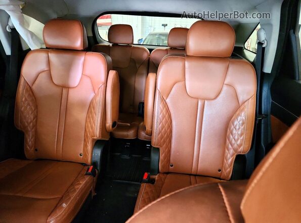 5XYRKDLF6MG044304 2021 KIA SORENTO Gray უკანა სავარძლების ხედი
