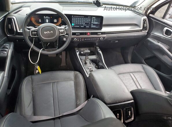 5XYRL4JC2SG354730 2025 KIA SORENTO Gray Вид панелі приладів
