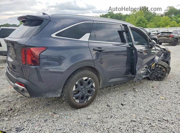 5XYRL4JC2SG354730 2025 KIA SORENTO Gray Задня права чверть