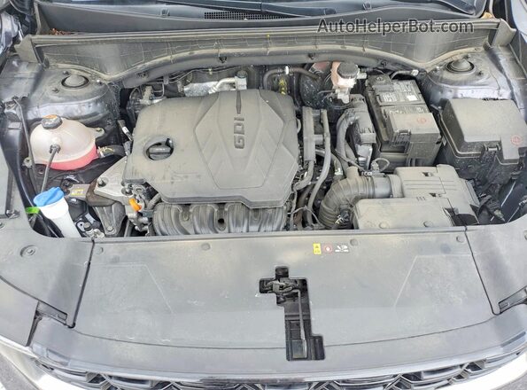 5XYRL4JC2SG354730 2025 KIA SORENTO Gray Вид підкапотного простору