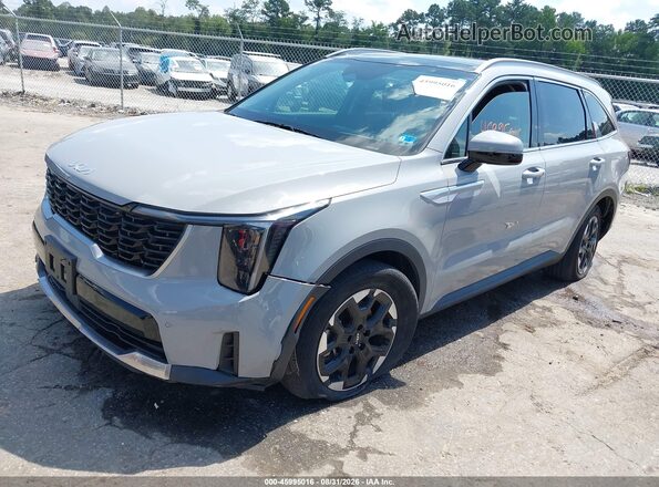 5XYRL4JC3RG293768 2024 KIA SORENTO Серый Передняя левая четверть
