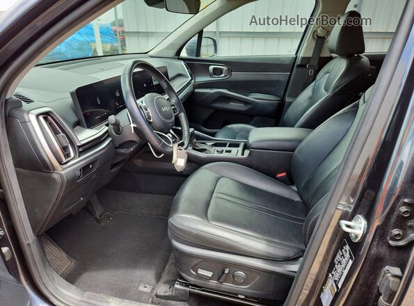 5XYRL4JC5RG268466 2024 KIA SORENTO Угольный Вид салона спереди