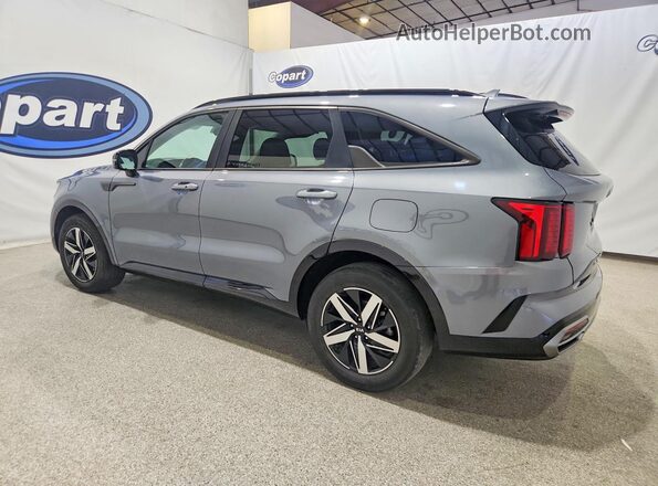 5XYRL4LC0MG056886 2021 KIA SORENTO Gray Rear left