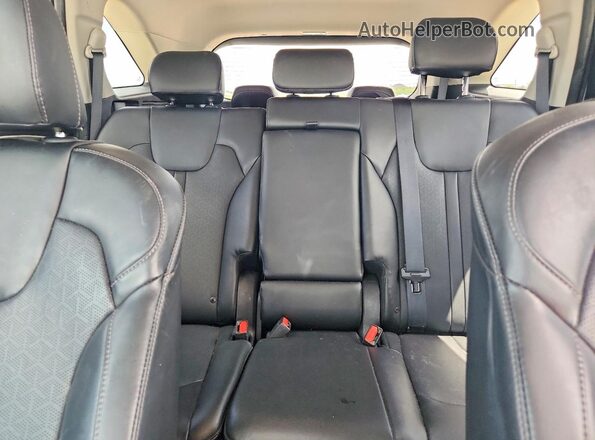 5XYRL4LC0NG115338 2022 KIA SORENTO White Rear seats view