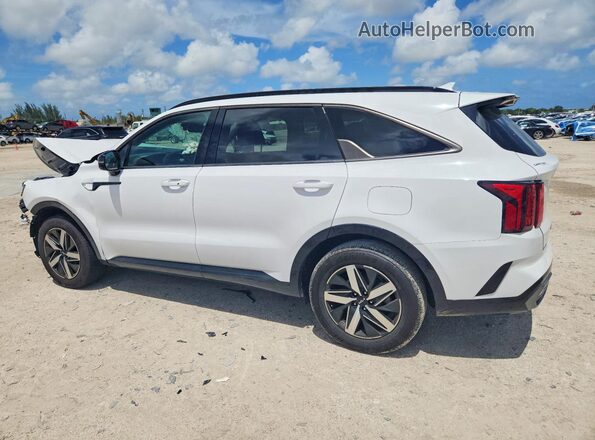 5XYRL4LC0NG115338 2022 KIA SORENTO White Rear left