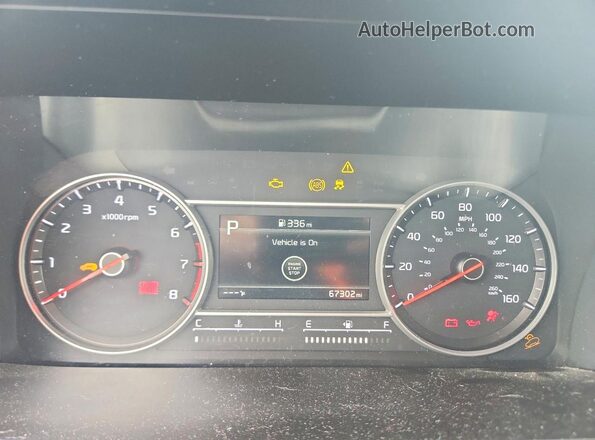 5XYRL4LC0NG115338 2022 KIA SORENTO White Instrument cluster view