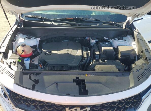 5XYRL4LC1PG218996 2023 KIA SORENTO White ძრავის განყოფილების ხედი