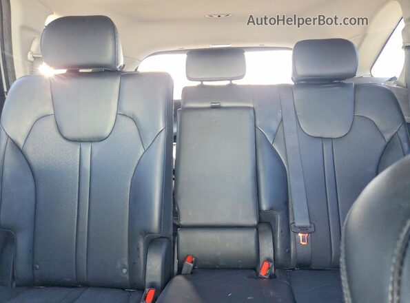 5XYRL4LC1PG218996 2023 KIA SORENTO White უკანა სავარძლების ხედი