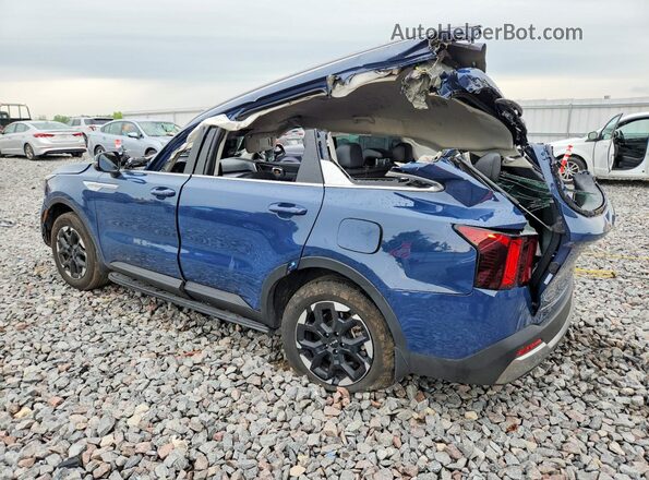 5XYRLDJC0SG403004 2025 KIA SORENTO Синий Задняя левая четверть