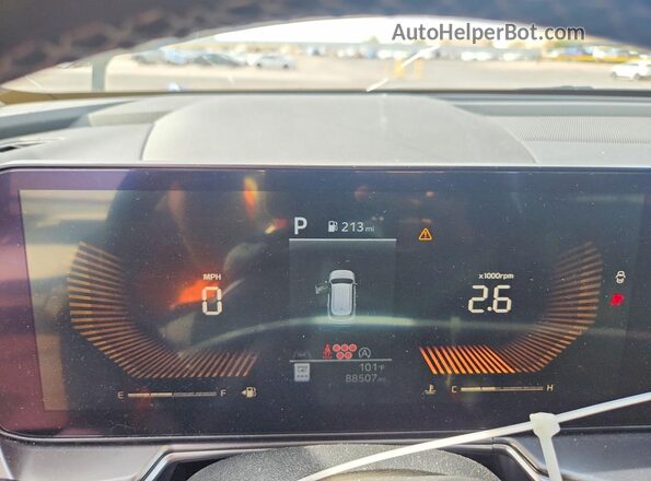 5XYRLDJC7RG261356 2024 KIA SORENTO Gray Instrument cluster view