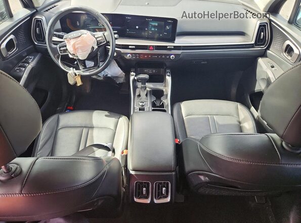 5XYRLDJC7RG261356 2024 KIA SORENTO Gray Dashboard view