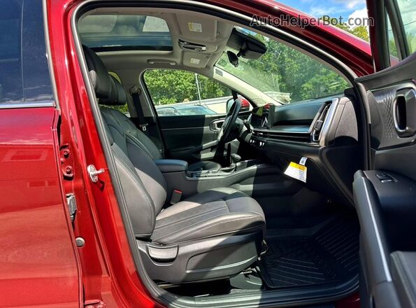 5XYRLDJC7RG274608 2024 KIA SORENTO Red Вид щитка приладів