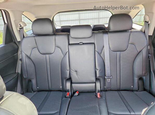 5XYRLDJC8SG353369 2025 KIA SORENTO White უკანა სავარძლების ხედი