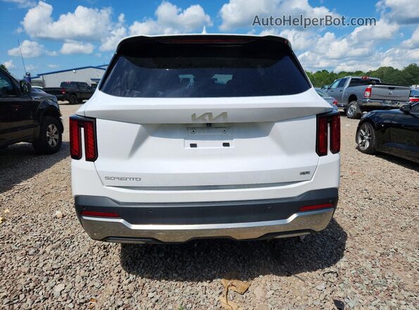 5XYRLDJC8SG353369 2025 KIA SORENTO White უკანა ხედი