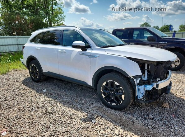 5XYRLDJC8SG353369 2025 KIA SORENTO White წინა მარჯვენა
