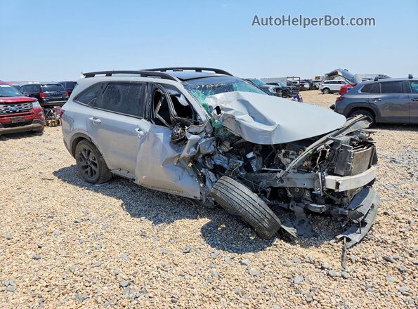 5XYRLDLC1PG209585 2023 KIA SORENTO Gray Front right