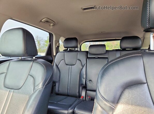 5XYRLDLC5MG004055 2021 KIA SORENTO Black Vista de los asientos traseros