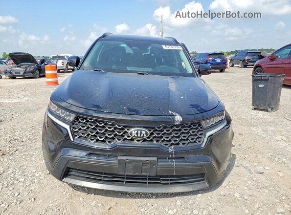 5XYRLDLC5MG069245 2021 KIA SORENTO Black Front view