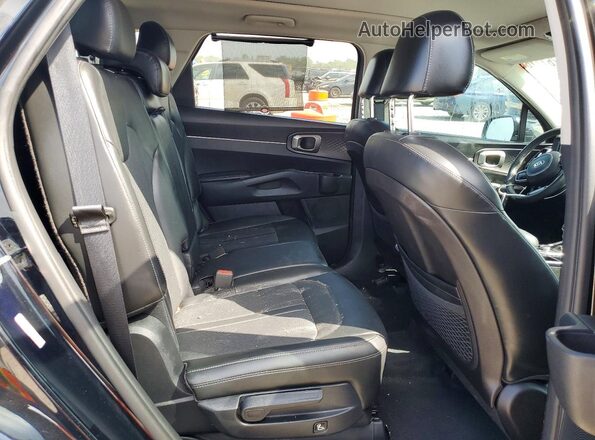 5XYRLDLC5MG069245 2021 KIA SORENTO Black Rear interior view