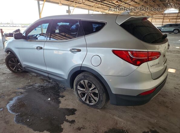 5XYZT3LB0GG342047 2016 HYUNDAI SANTA Silver Задня ліва чверть