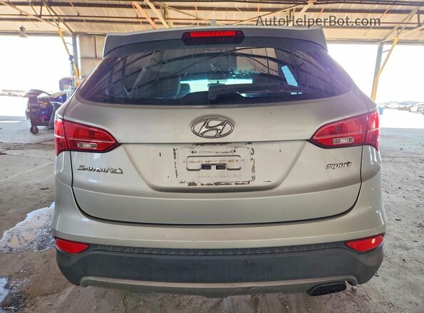 5XYZT3LB0GG342047 2016 HYUNDAI SANTA Silver Вид ззаду