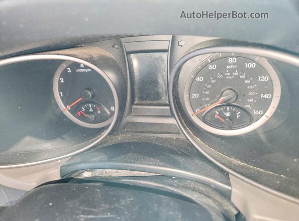 5XYZT3LB0GG342047 2016 HYUNDAI SANTA Silver Вид щитка приладів