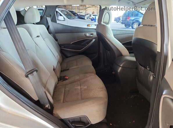 5XYZT3LB0GG342047 2016 HYUNDAI SANTA Silver Вид задніх сидінь