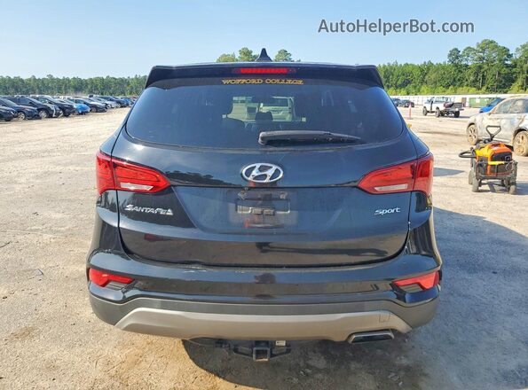 5XYZT3LB4HG402770 2017 HYUNDAI SANTA Black უკანა ხედი