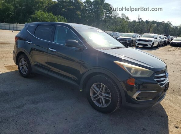 5XYZT3LB4HG402770 2017 HYUNDAI SANTA Black წინა მარჯვენა