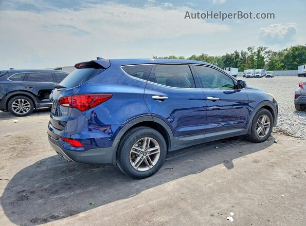 5XYZT3LB4HG494835 2017 HYUNDAI SANTA Blue Հետևի աջ