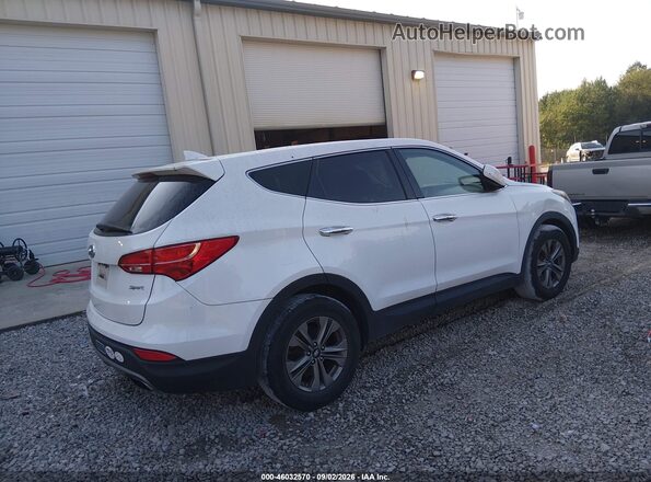 5XYZT3LB6GG327939 2016 HYUNDAI SANTA FE SPORT Белый Задняя правая четверть