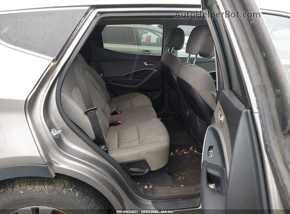 5XYZTDLB0GG340093 2016 HYUNDAI SANTA FE SPORT Gray Widok naklejki z numerem VIN