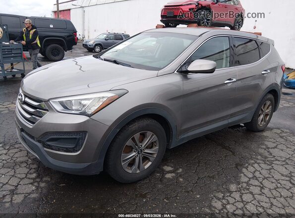 5XYZTDLB0GG340093 2016 HYUNDAI SANTA FE SPORT Gray Przód lewy
