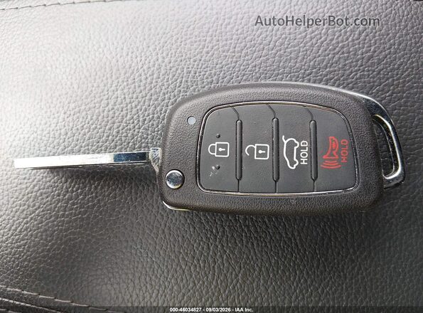 5XYZTDLB0GG340093 2016 HYUNDAI SANTA FE SPORT Gray Widok deski rozdzielczej