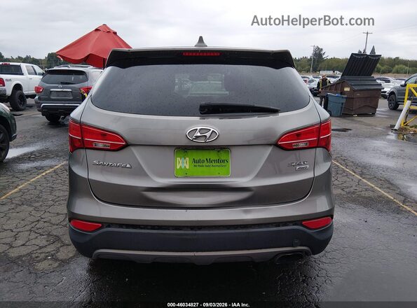 5XYZTDLB0GG340093 2016 HYUNDAI SANTA FE SPORT Gray 