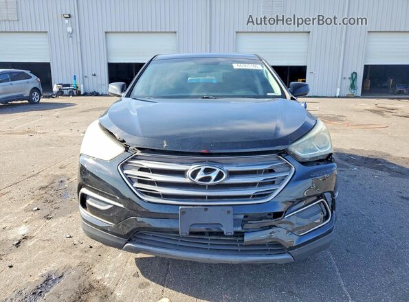 5XYZTDLB9HG413186 2017 HYUNDAI SANTA Black Դիմացի տեսք