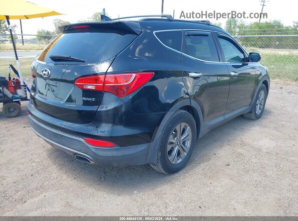 5XYZU3LB1GG306672 2016 HYUNDAI SANTA FE SPORT Black Tył prawy