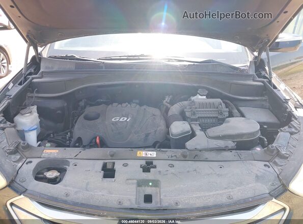 5XYZU3LB1GG306672 2016 HYUNDAI SANTA FE SPORT Black Widok z tyłu