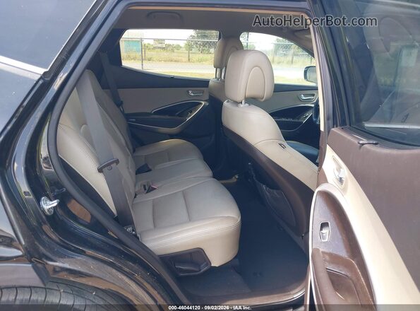 5XYZU3LB1GG306672 2016 HYUNDAI SANTA FE SPORT Black Widok naklejki z numerem VIN