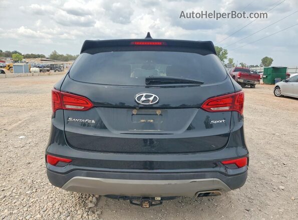 5XYZU3LB4HG436706 2017 HYUNDAI SANTA Black უკანა ხედი