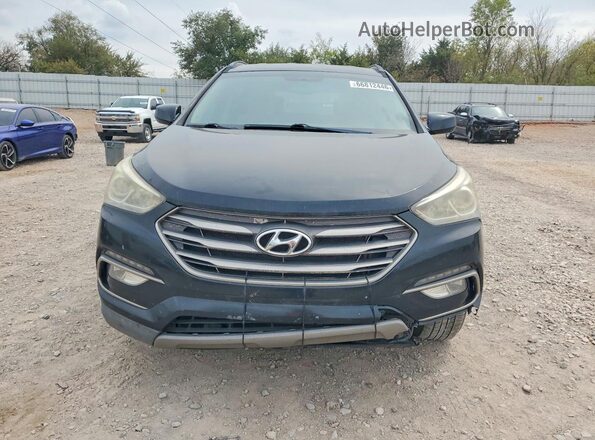 5XYZU3LB4HG436706 2017 HYUNDAI SANTA Black წინა ხედი