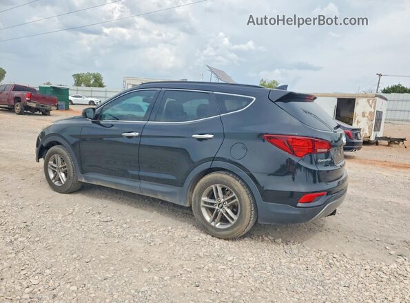 5XYZU3LB4HG436706 2017 HYUNDAI SANTA Black უკანა მარცხენა