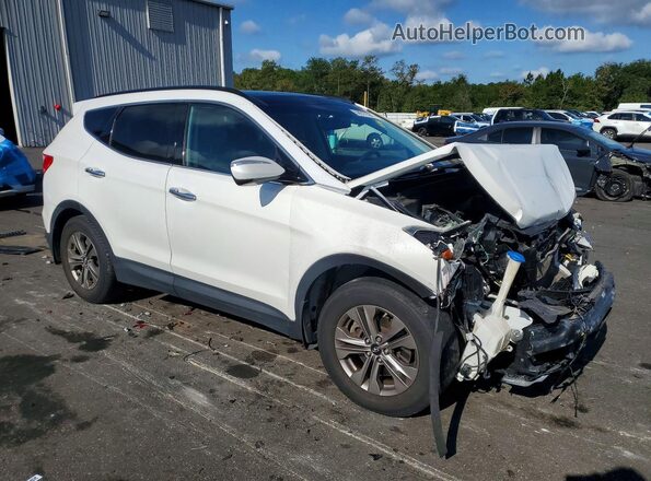 5XYZU3LB6GG306733 2016 HYUNDAI SANTA Белый Передняя правая четверть
