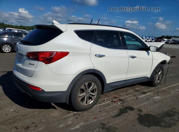 5XYZU3LB6GG306733 2016 HYUNDAI SANTA Белый Задняя правая четверть