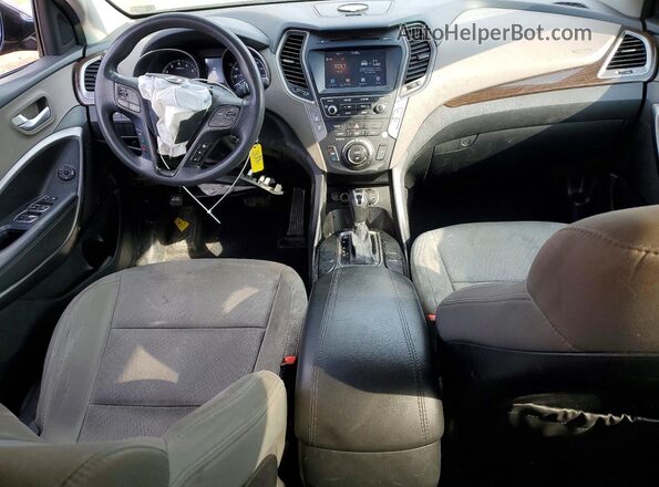 5XYZU3LB7HG388943 2017 HYUNDAI SANTA Silver Առջևի վահանակի տեսք