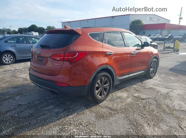 5XYZU3LB8GG334713 2016 HYUNDAI SANTA FE SPORT Orange Tył prawy