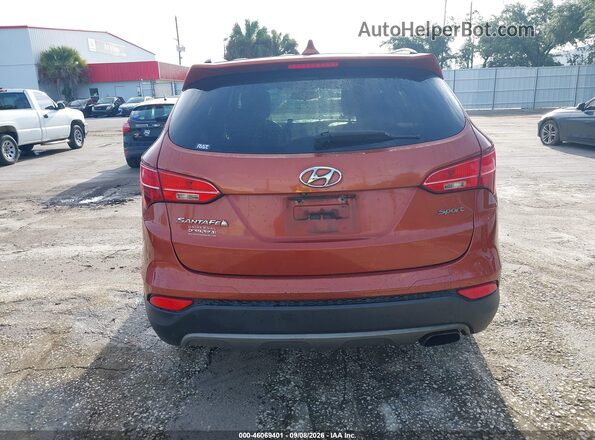 5XYZU3LB8GG334713 2016 HYUNDAI SANTA FE SPORT Orange 