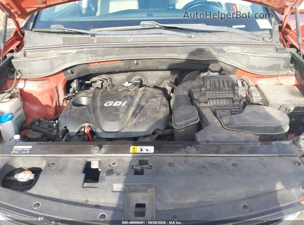5XYZU3LB8GG334713 2016 HYUNDAI SANTA FE SPORT Orange Widok z tyłu