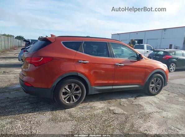 5XYZU3LB8GG334713 2016 HYUNDAI SANTA FE SPORT Orange Widok wnętrza z tyłu